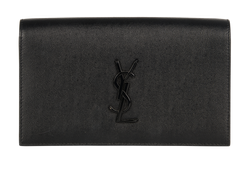 Kate Clutch, Leather, Black, 0916, 2*
